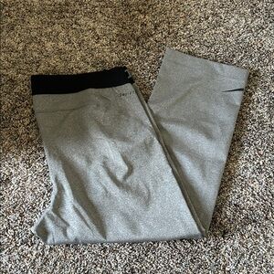 Nike Pro Gray and Black Leggings
